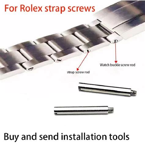 rolex watch strap screws